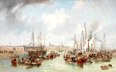 The Opening of Sunderland South Docks, 20 June, 1850